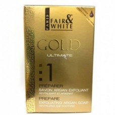 Fair & White Gold Ultimate Prepare Exfoiliating Argan Soap 200 Gr